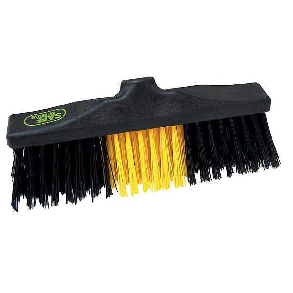 Balai cantonnier PBT 50 cm noir et jaune