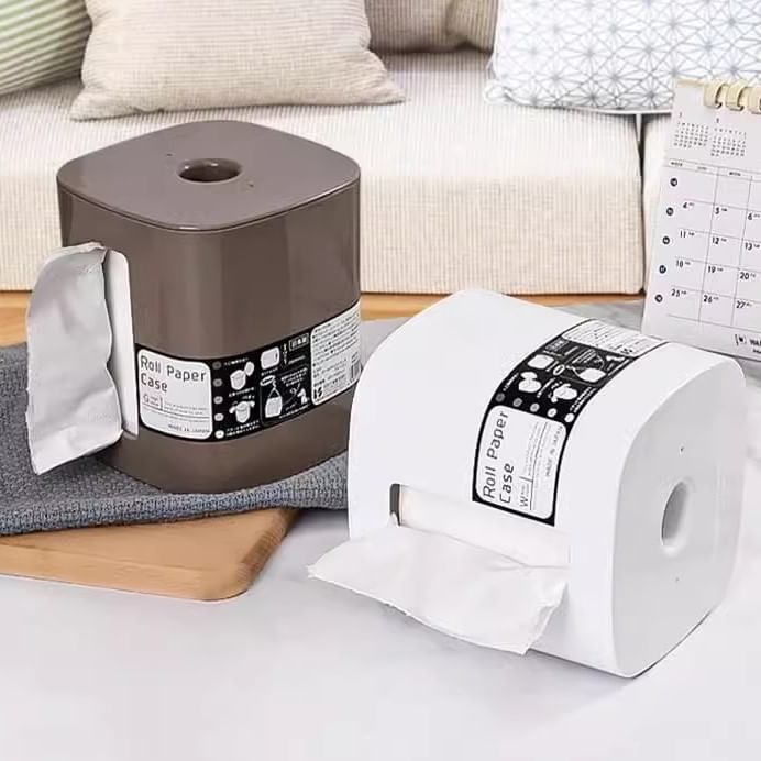 Cocotte - Eenvoudige plastic toiletrolhouder