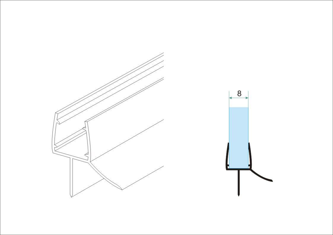 Mueller universele waterkering 200cm 8mm