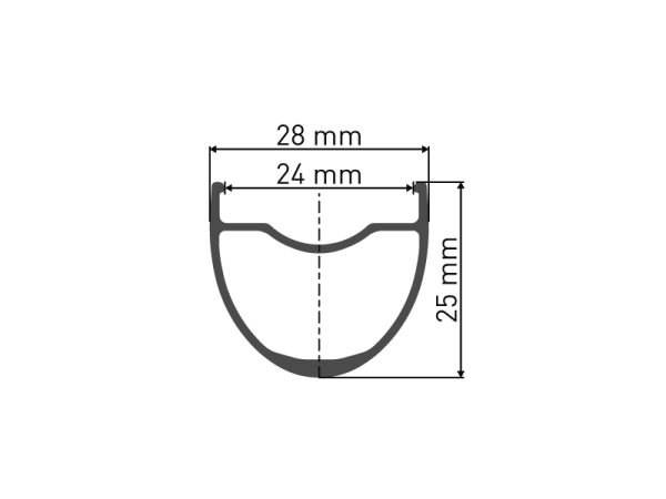 DT Swiss HG 1800 Spline DB 25 12-Speed Baghjul, Micro Spline