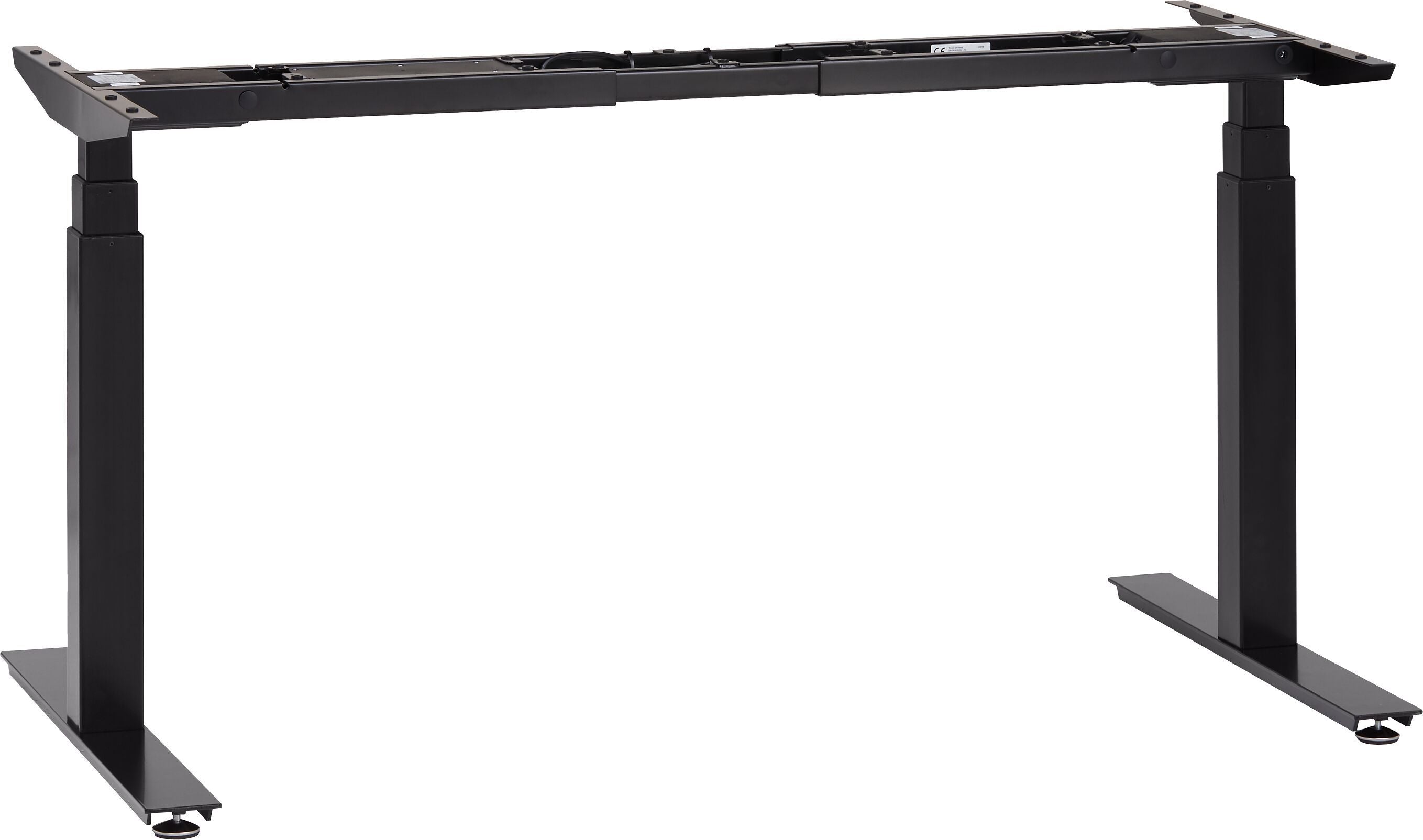 FLEXCUBE PROFI Tischgestell - Schwarz / B: 116.5 cm x H: 65.0 cm