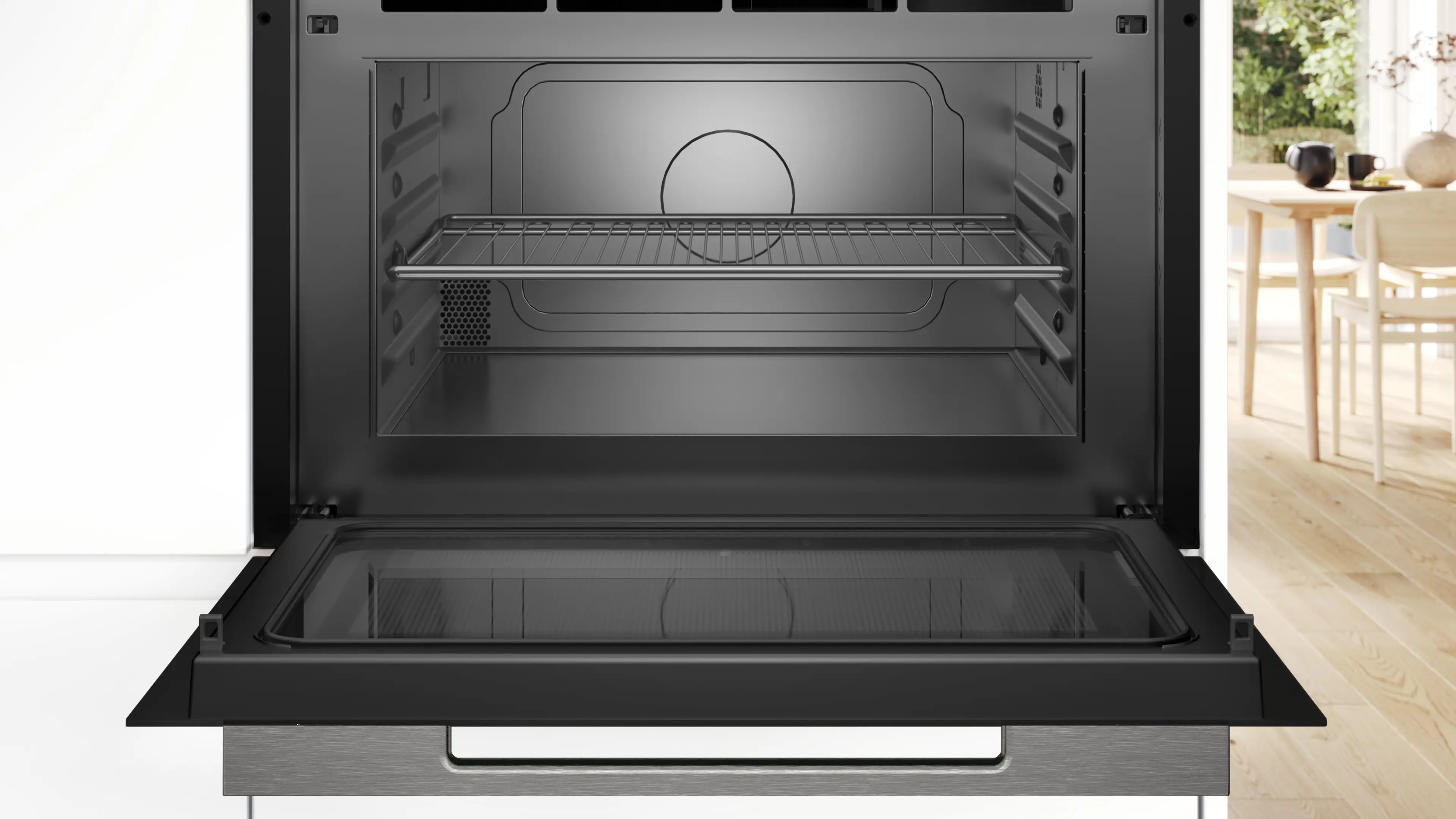Serie 8 Inbouwmagnetron Zwart