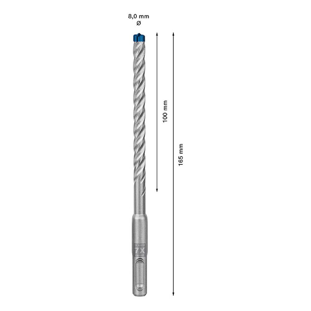 HAMMERBOR BOSCH PROFESSIONAL SDS-PLUS 7X 8X165MM
