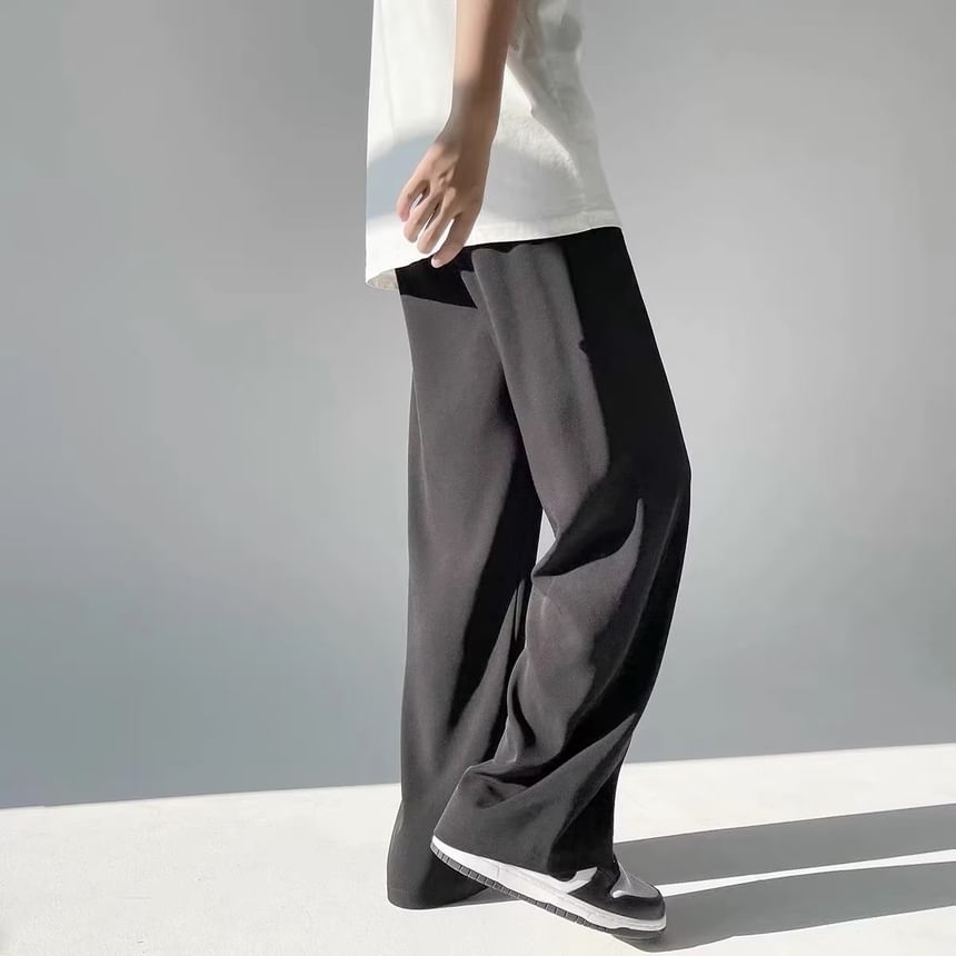 Blueforce - Mid Rise Plain Straight Leg Broek