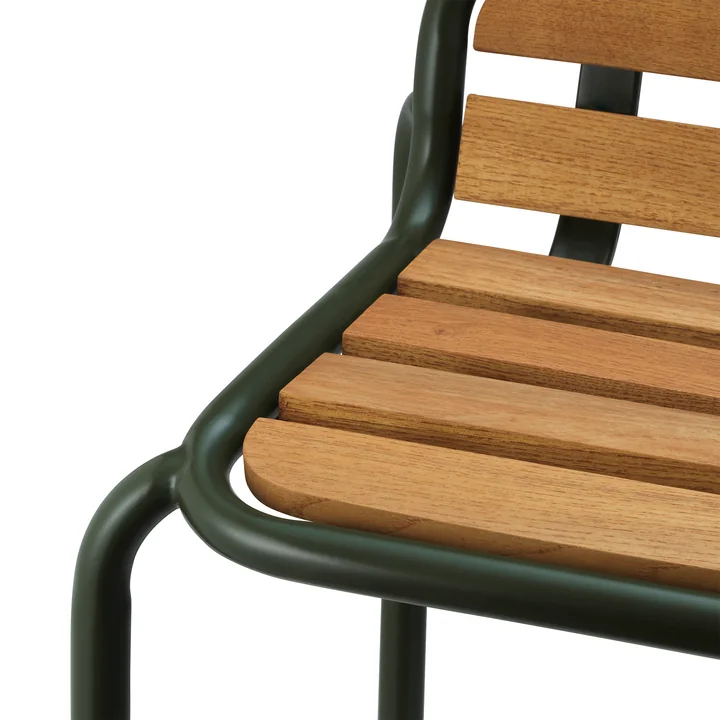 Normann Copenhagen - Vig Outdoor Stuhl, dunkelgrün