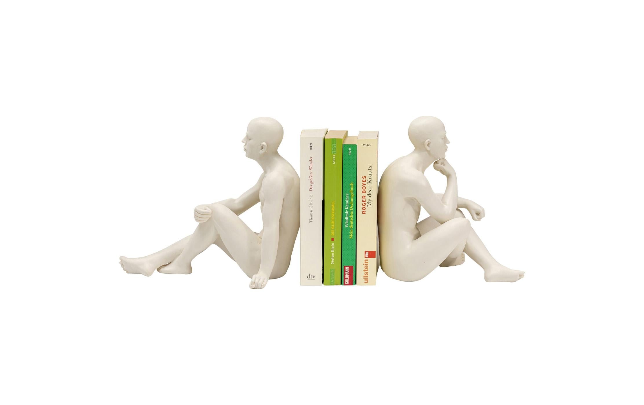 Kare Design Buchstütze »Meditating Man 2er Set«