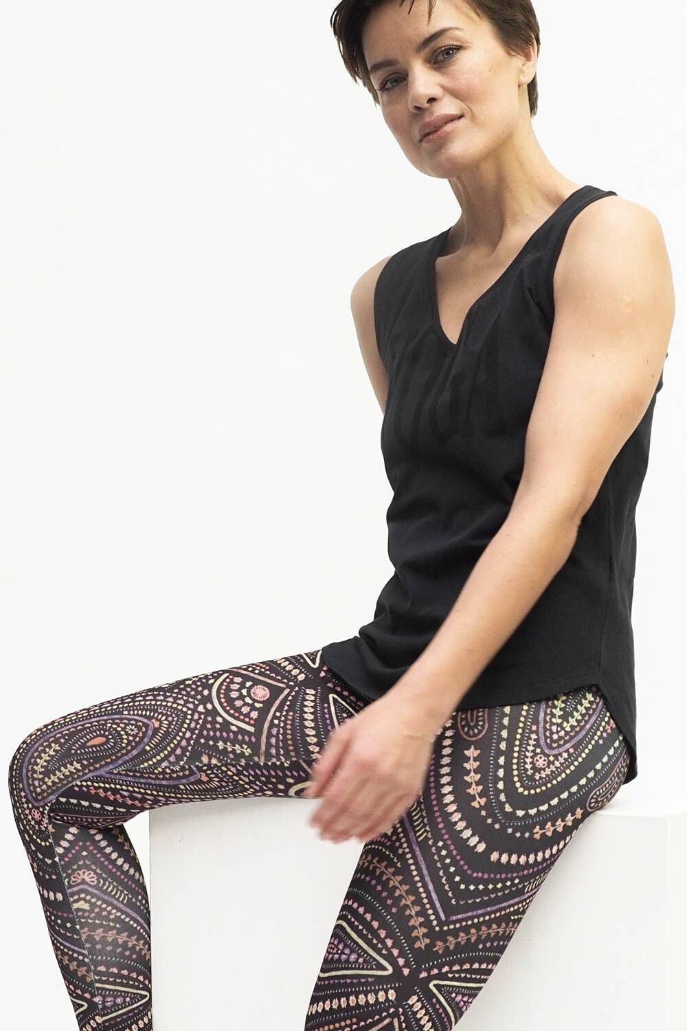 Kismet| Damen Tights GANGA MANDALAY RED