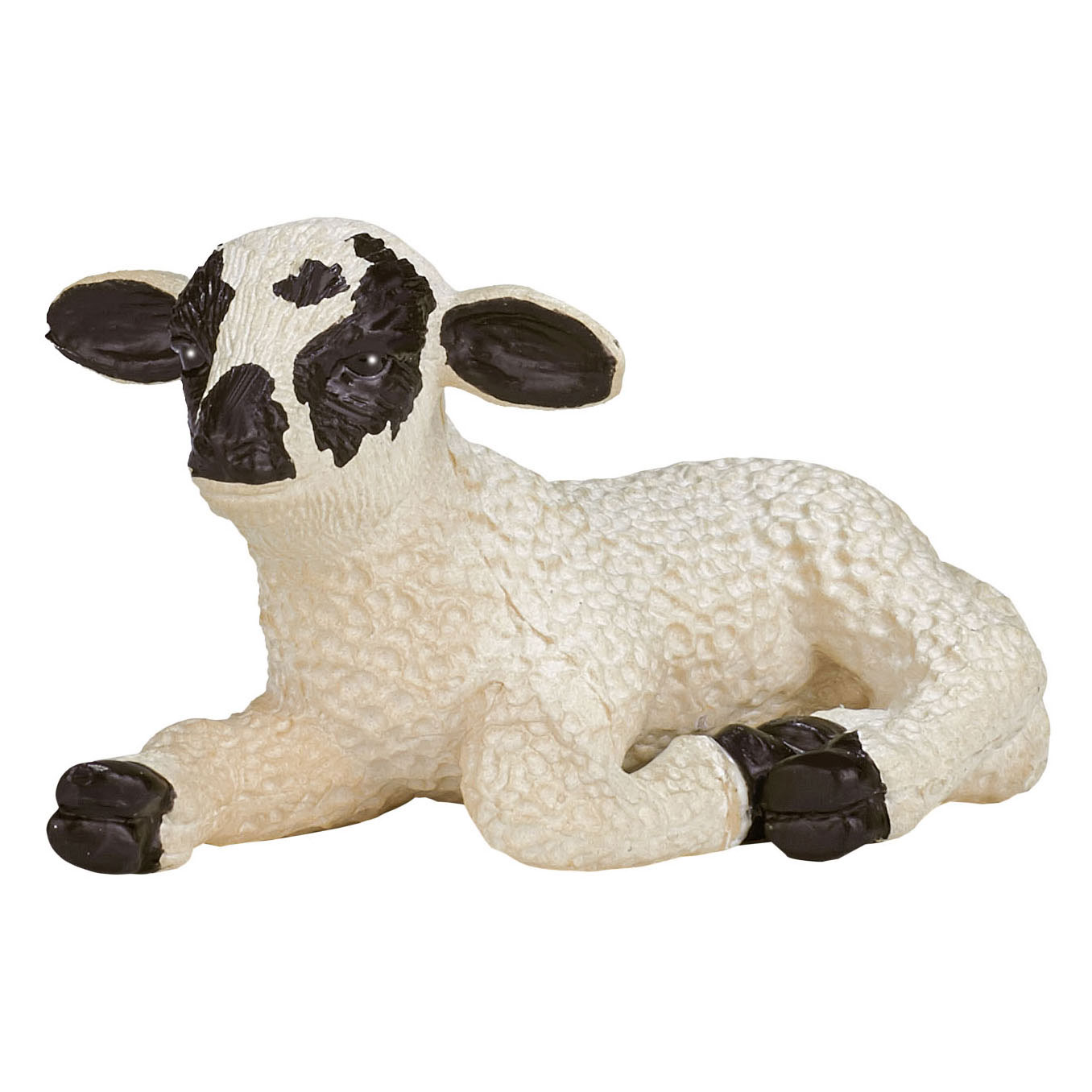 Mojo Farmland Lam Wit Zwart Liggend- 387060