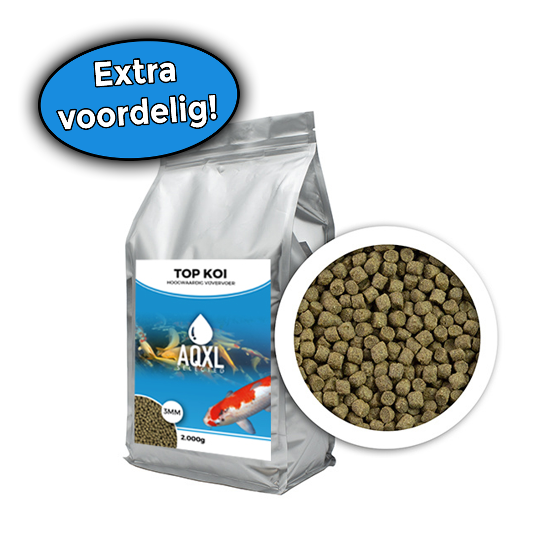 AQXL Selected Topkoi all-in-one koivoer M 3mm 2kg