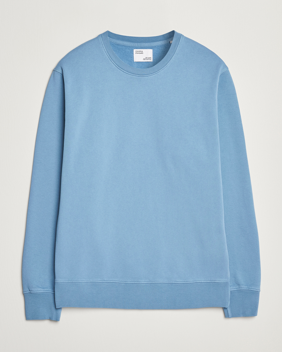 Colorful Standard Classic Organic Crew Neck Sweat Seaside Blue