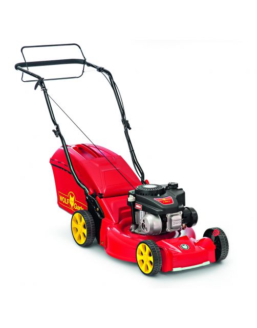 Wolf-Garten Benzinemaaier A4600a - Grasmaaier - 46 cm 60 l Rood Geel