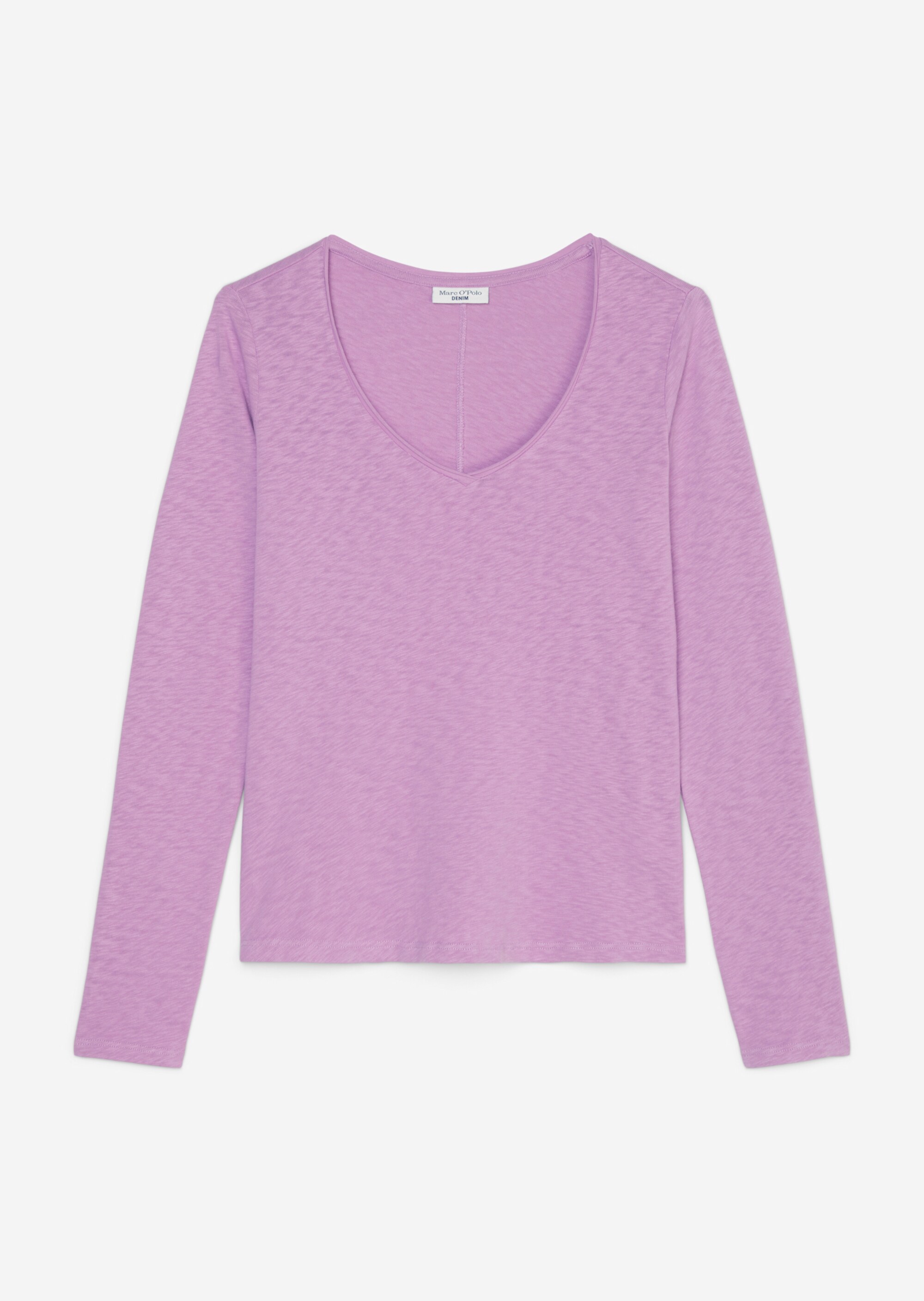 Longsleeve regular aus Slub Organic Cotton