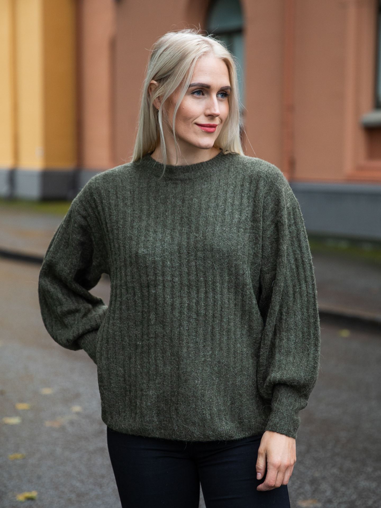 Amara Long Sleeve Rib