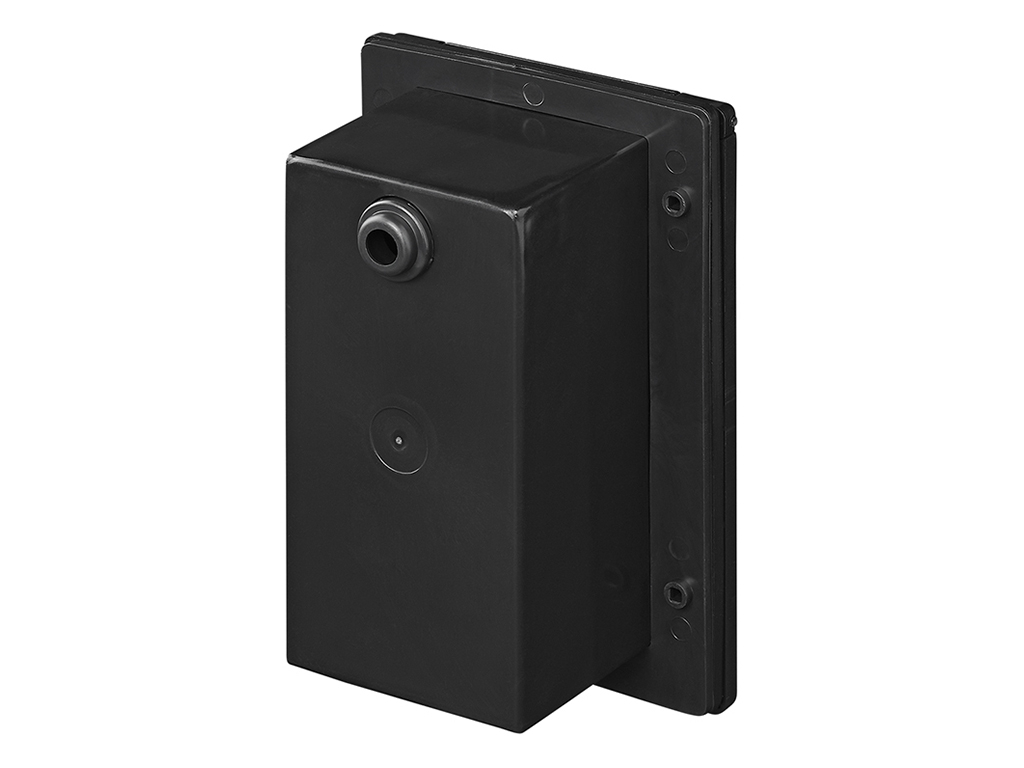 ProPlus rechthoekige CEE wandinvoerdoos - Black