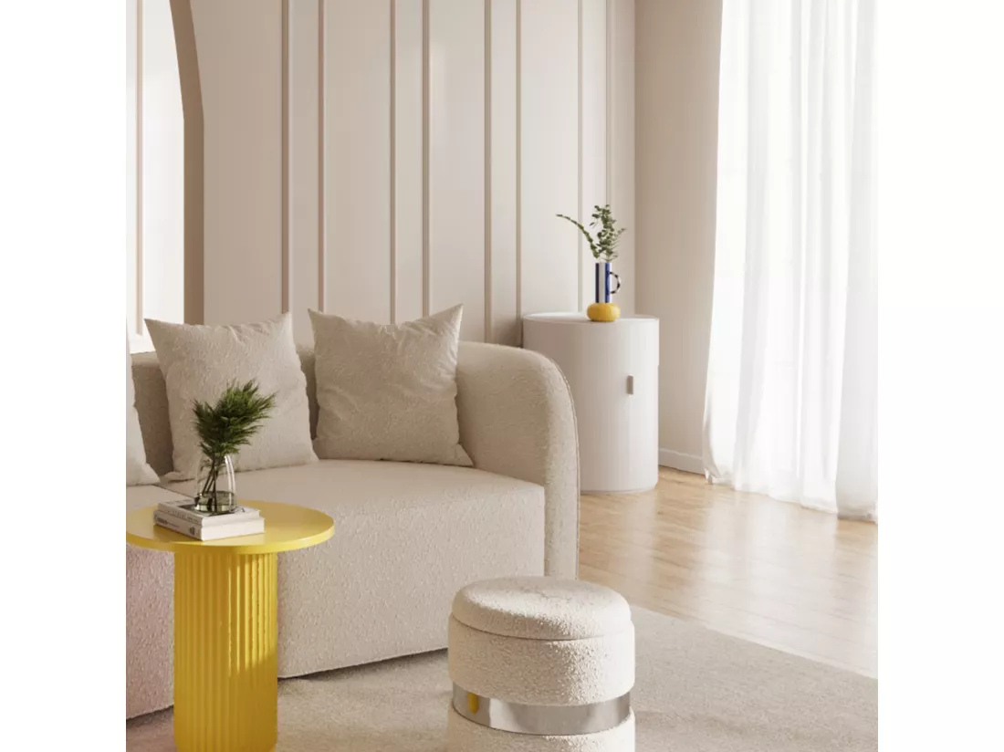 BIRMINGHAM - Vase décoratif en céramique avec poignée