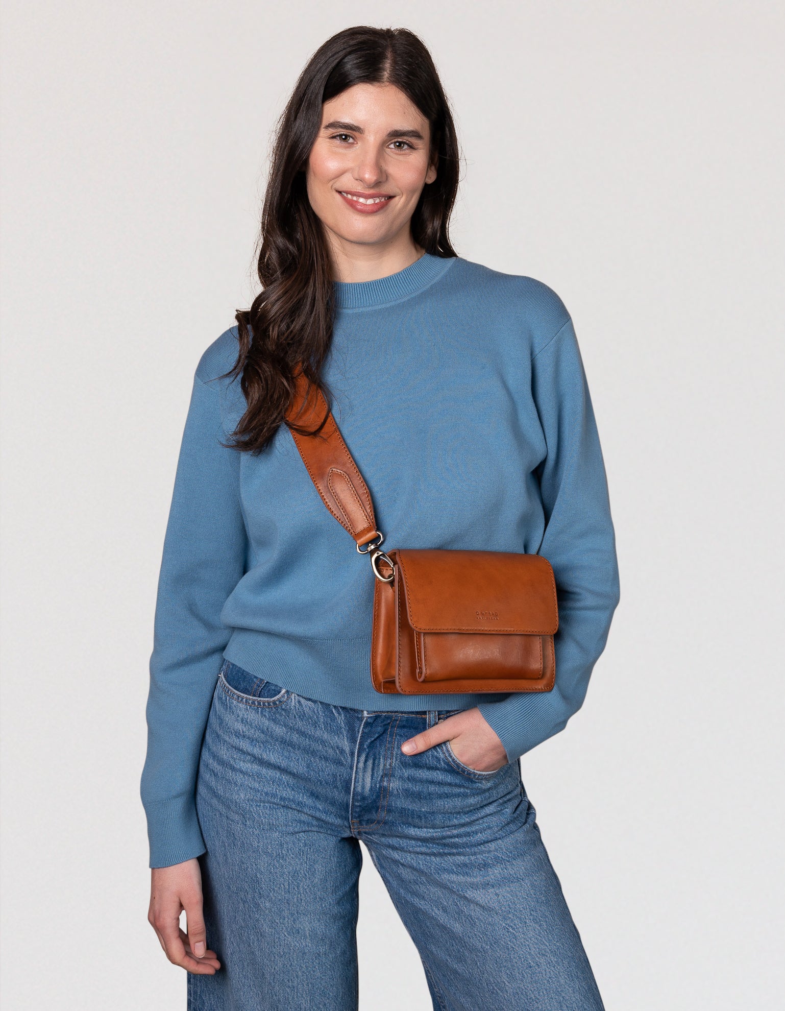 Harper Mini - Cognac Classic Leather