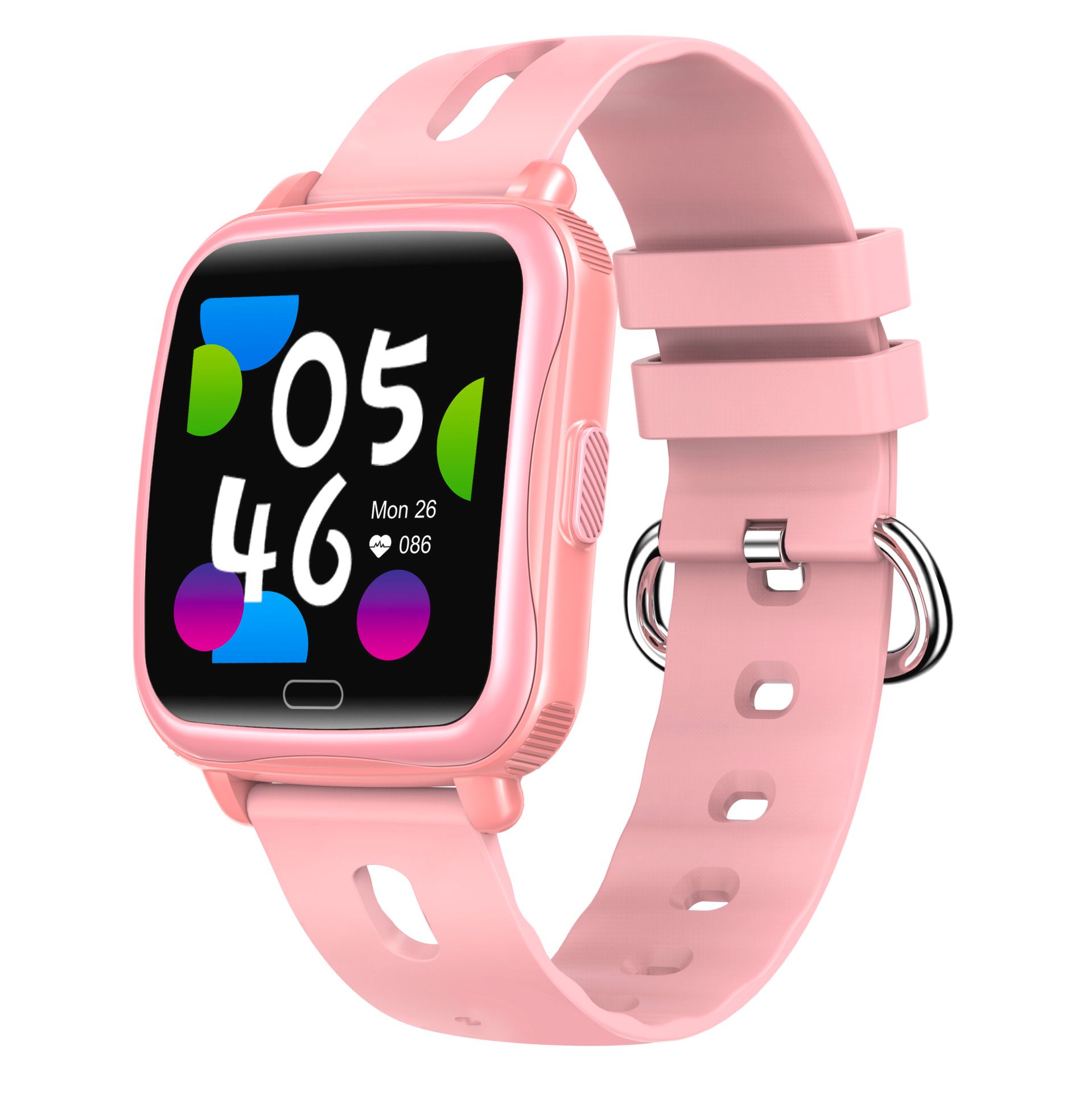 Denver Kids Smartwatch Kinderuhr pink 1,4 Zoll Farbdisplay Bluetooth SWK-110P