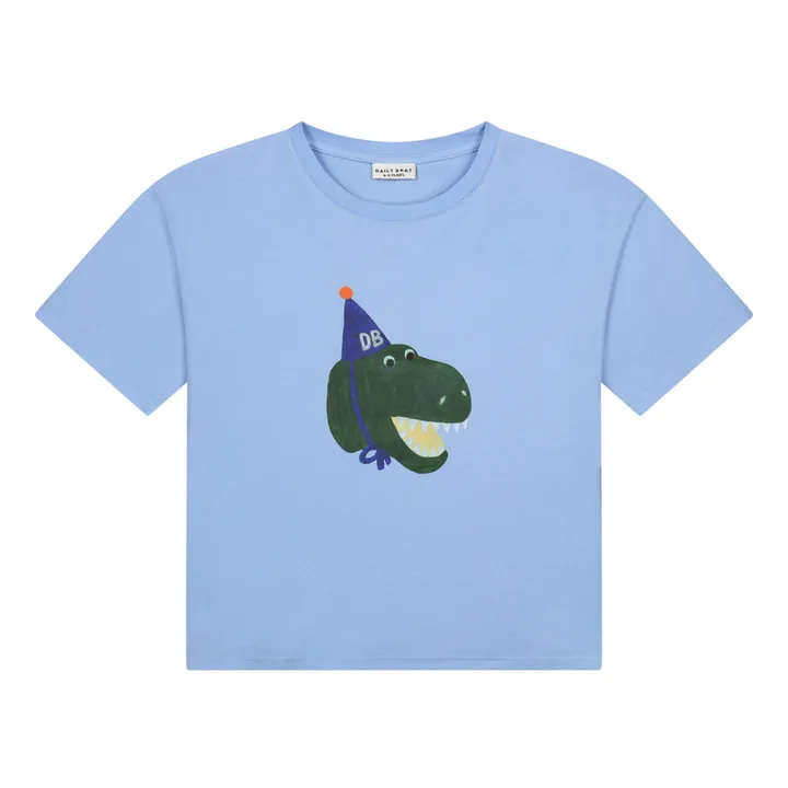 Daily Brat T-Shirt Daffy Dino | Bleu ciel