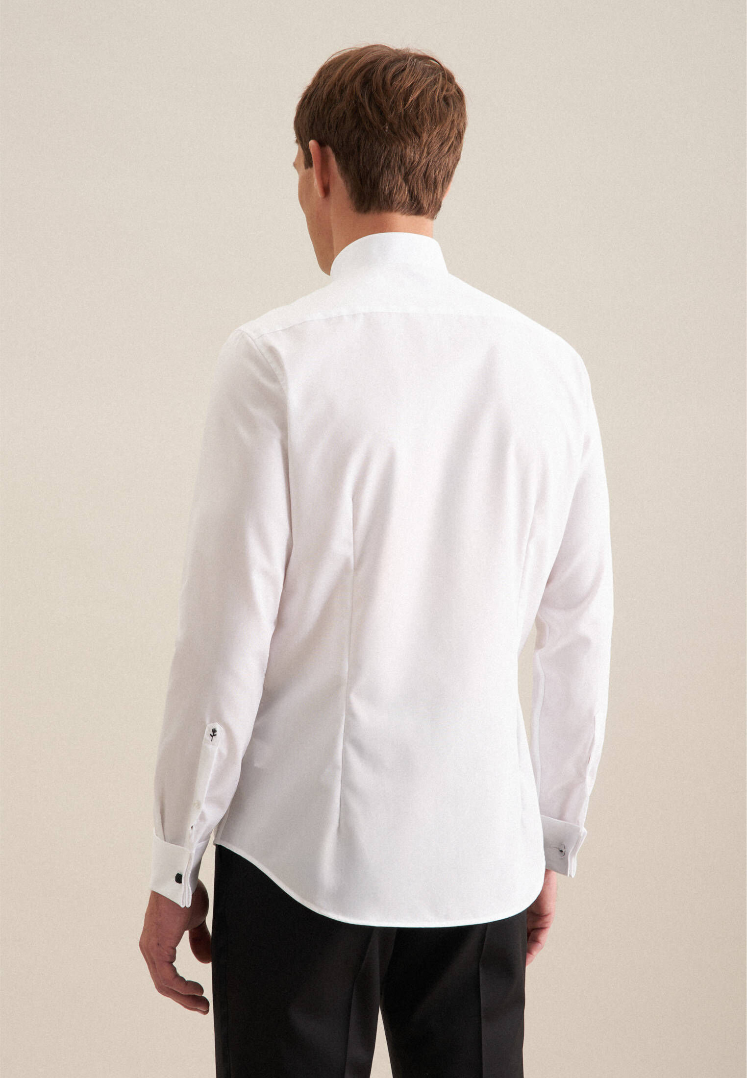 Seidensticker| Herren Hemd Slim Fit Langarm