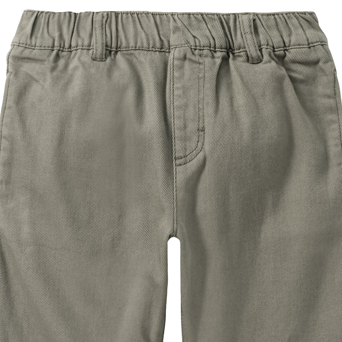 Topolino Pure Collection Jungen Hose mit Elastikbund oliv