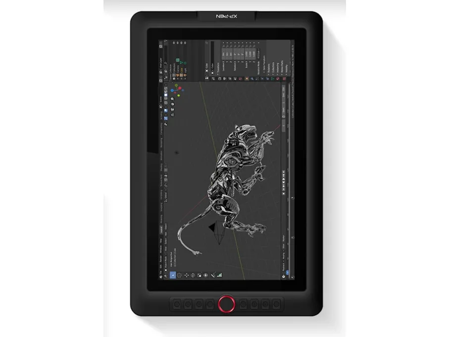 XPPen Artist 15.6 Pro, Ledningsført, 5080 lpi, 344,16 x 193,59 mm, USB, 1 cm, 0,1 mm