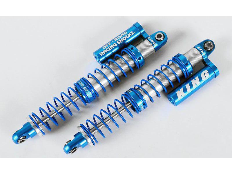 RC4WD Stossdämpfer King Off-Road Piggyback  100 mm Zwei Stück, 100 mm, blau
