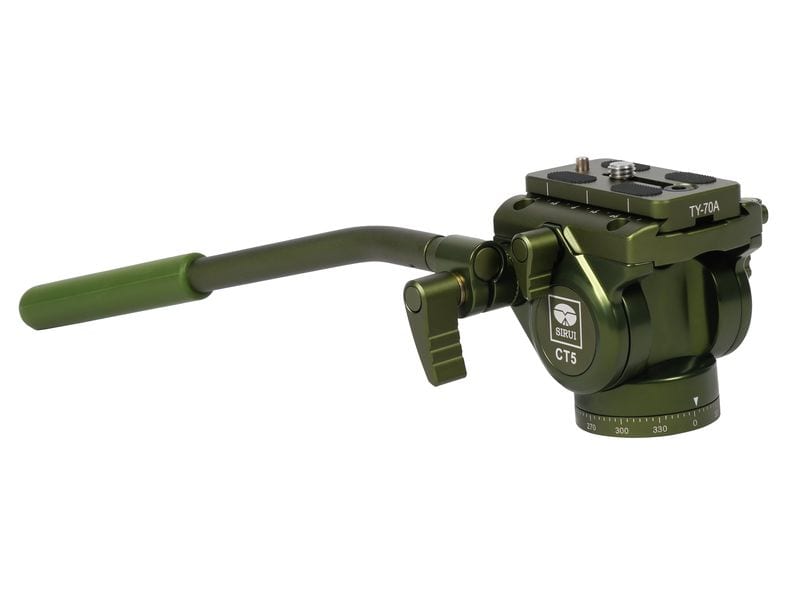 Sirui Videostativ Pilot CT04 CT5 Tragbares, höhenverstellbares Videostativ mit Videoneiger