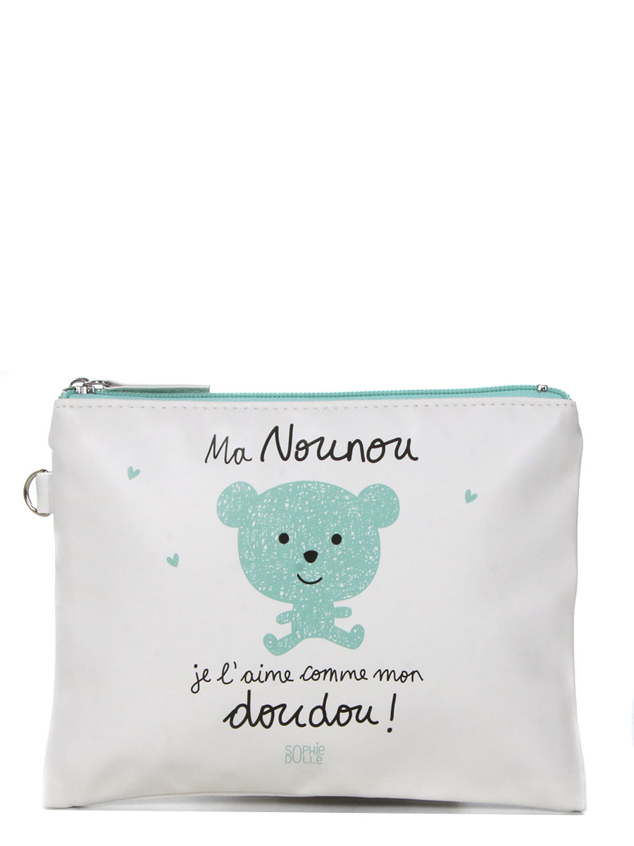 Trousse de toilette DerriÀre la porte Paix Ma Nounou