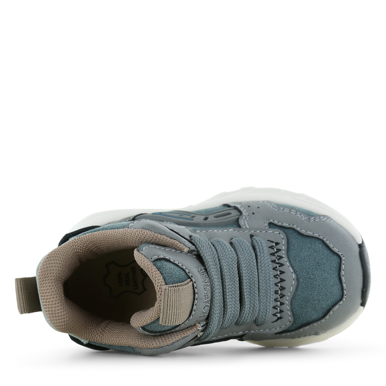 Shoesme sportief blauw sneakertje Microfiber nubuck | Sale
