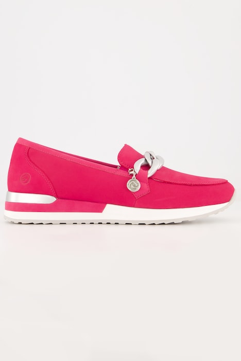 Remonte x Elle Leder-Loafer, Wechselfußbett, Weite F