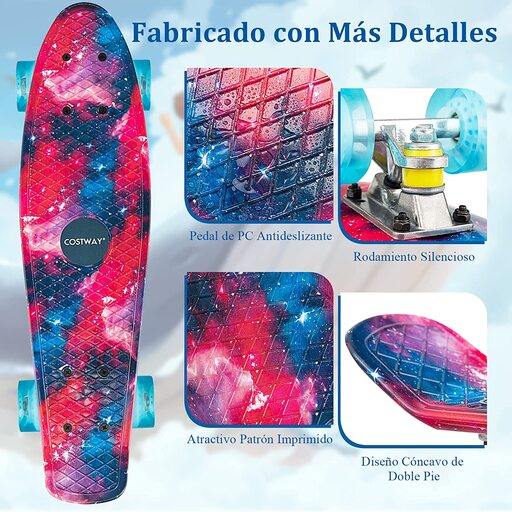 Skate Mini Costway 56 cm