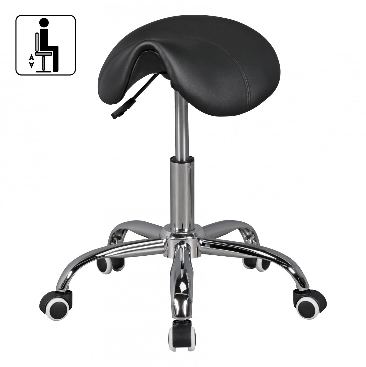 Hocker MENTON Schwarz