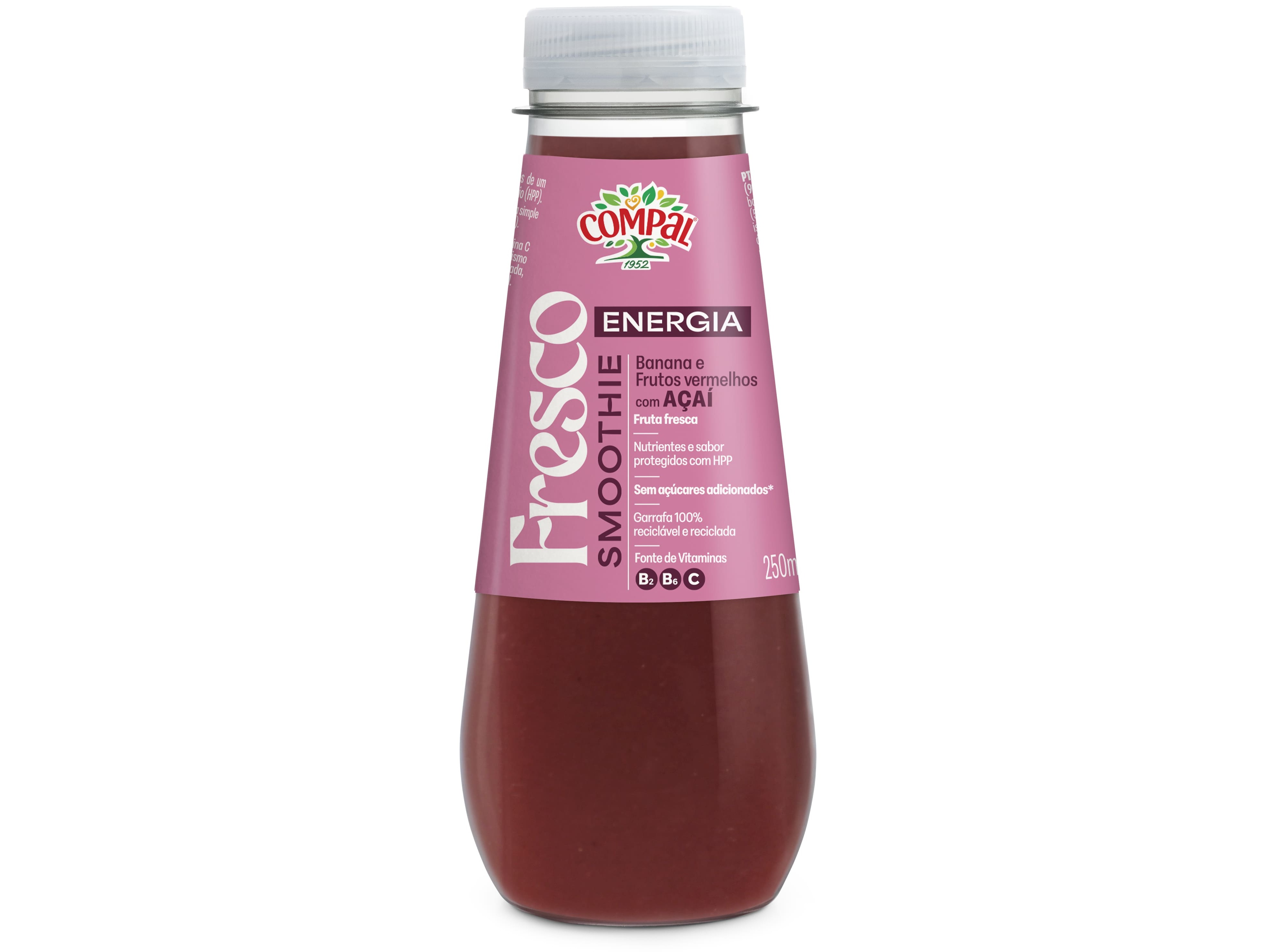 SUMO COMPAL SMOOTHIE ENERGIA 0.25L