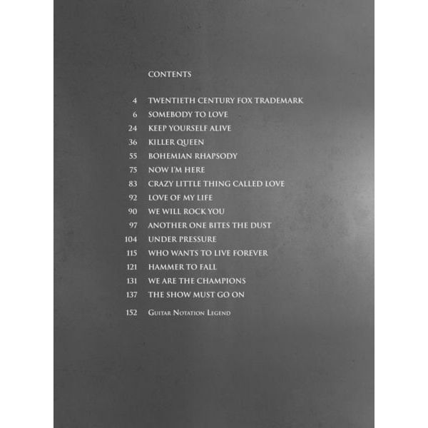 Hal Leonard Bohemian Rhapsody Guitar
