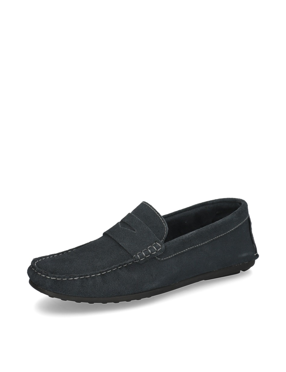 Veloursleder Slipper klassisch