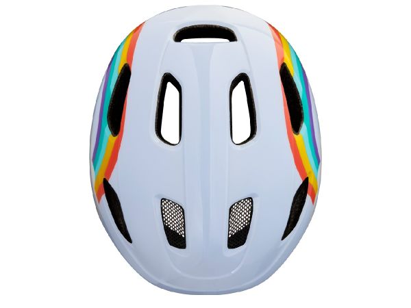 Lazer Pnut Kineticore Børne Cykelhjelm, Rainbow