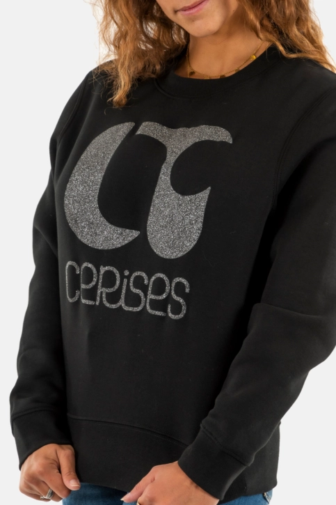 Sweat Le Temps Des Cerises paolo 0001 black
