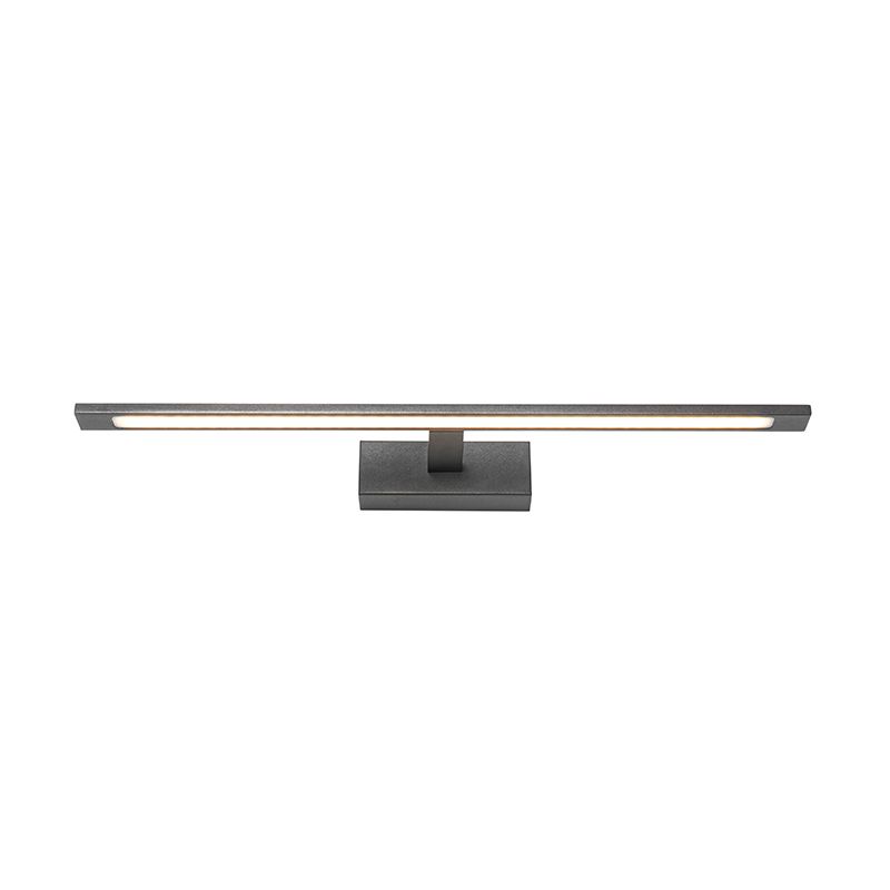 Moderne wandlamp zwart 62 cm incl. LED IP44 - Jerre