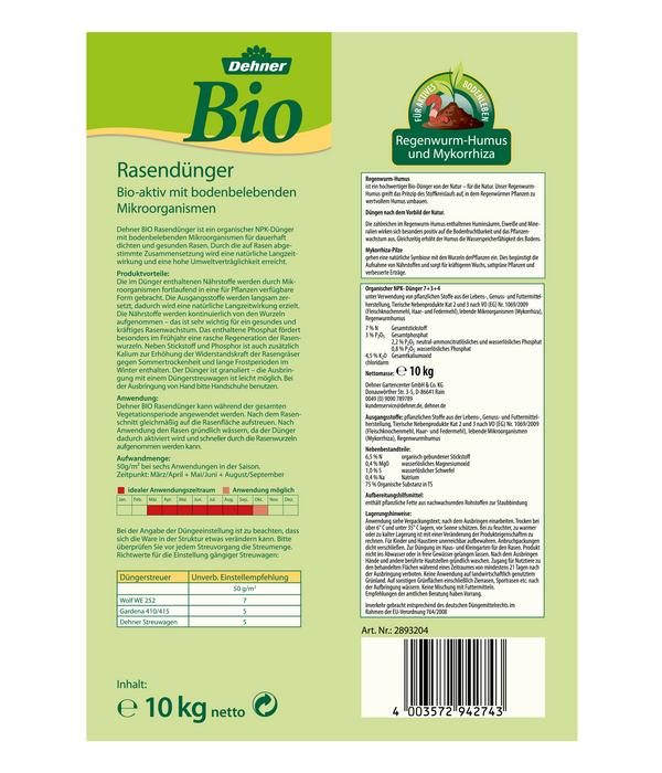 Dehner Bio Rasendünger