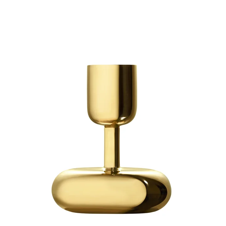 Iittala - Nappula Kerzenständer 107 mm, Messing