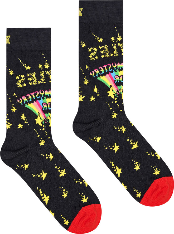 Happy Socks Beatles Magical Mystery Tour Sock Black