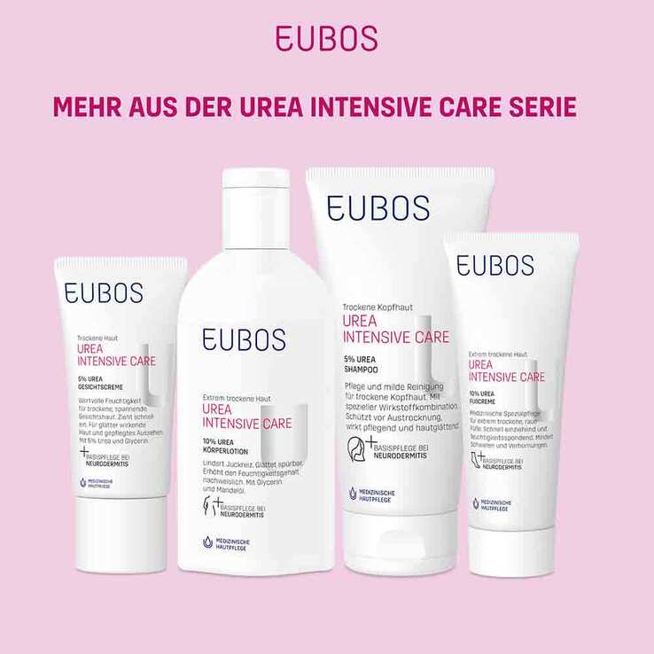 Eubos Trockene Haut Urea Shampoo 5%, 200 ml