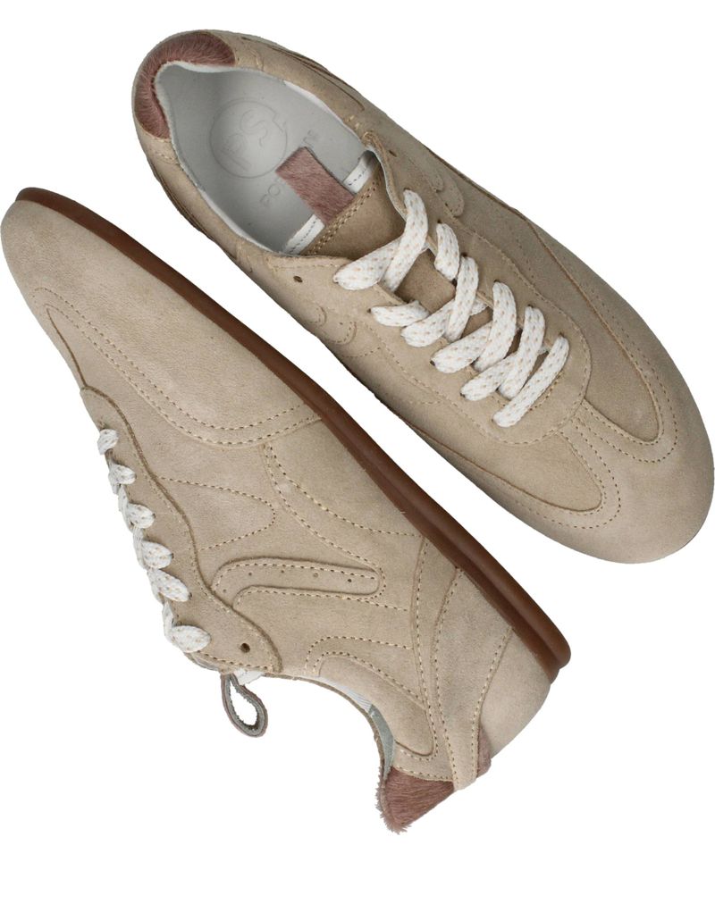 PS Poelman Sneakers Beige Dames