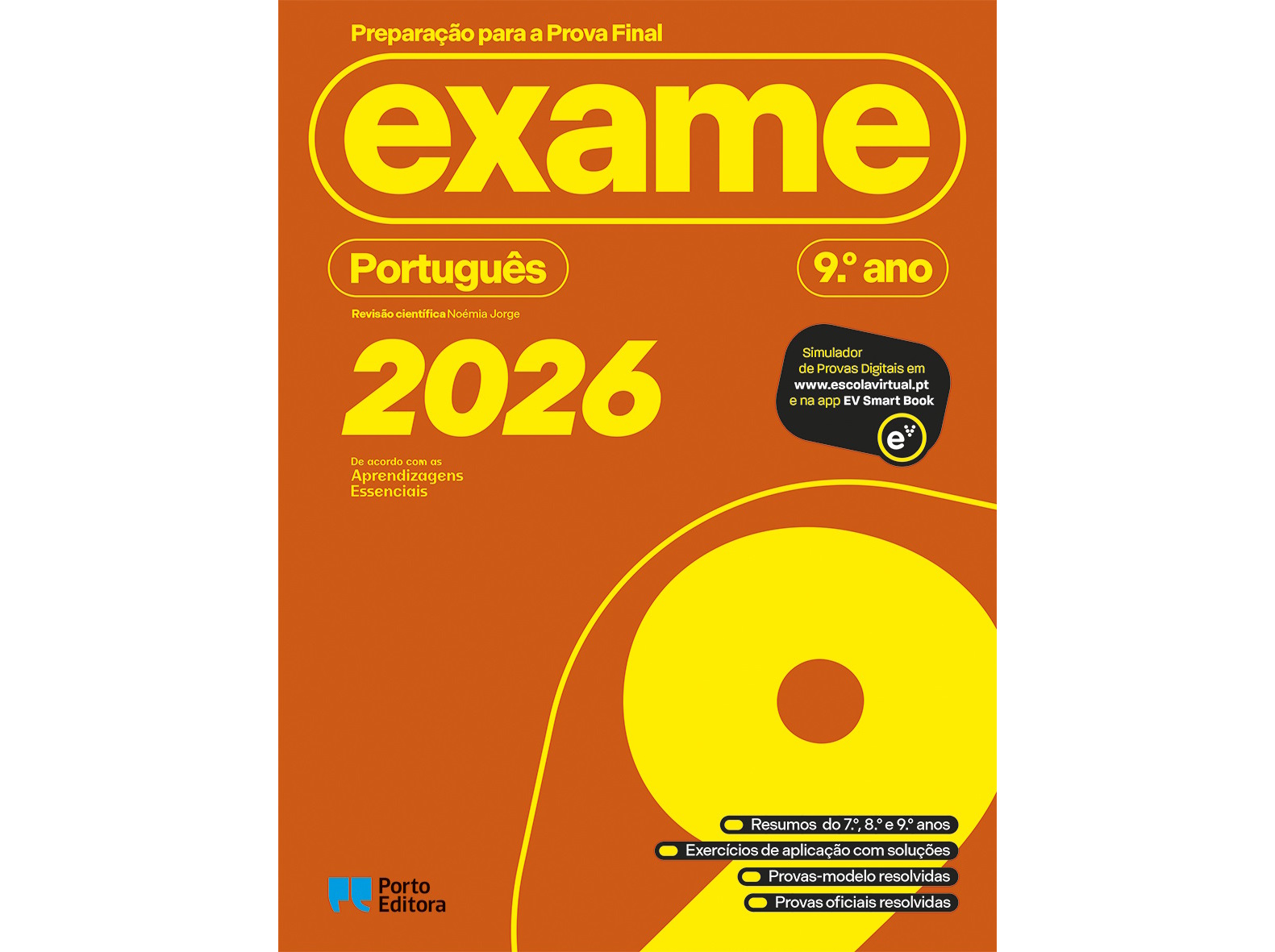 LIVRO PREPARAÇÃO PARA A PROVA FINAL 2026 - PORTUGUÊS - 9.º A