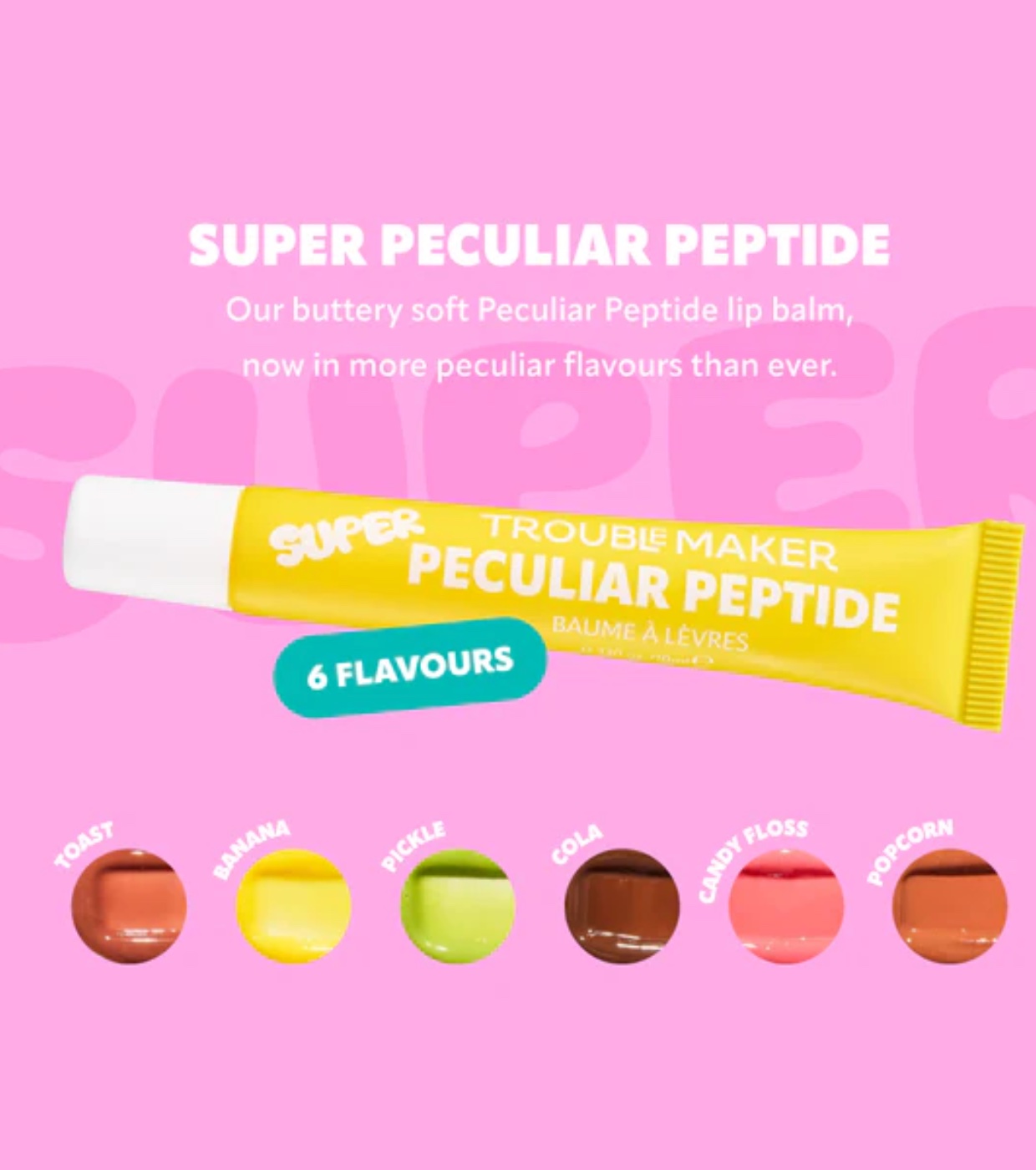 Trouble Maker - Bálsamo Labial Super Peculier Peptide - Pickle