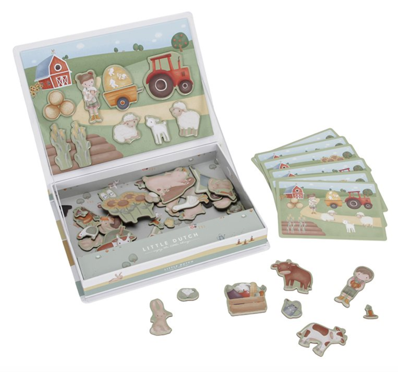 Little Dutch Little Dutch magnetisch speelbord  Little Farm FSC
