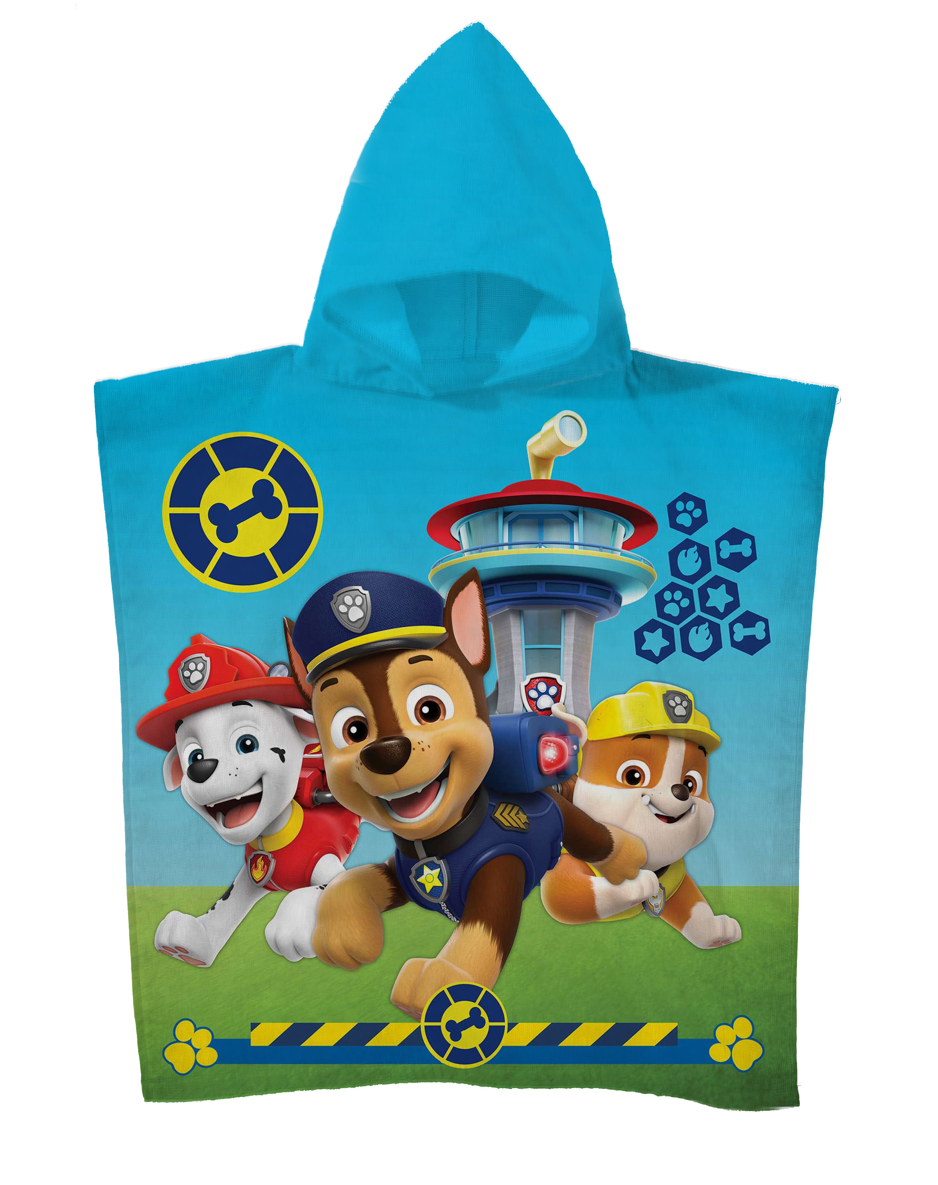 Kinder Lizenz Badeponcho Paw Patrol - versch. Ausführungen