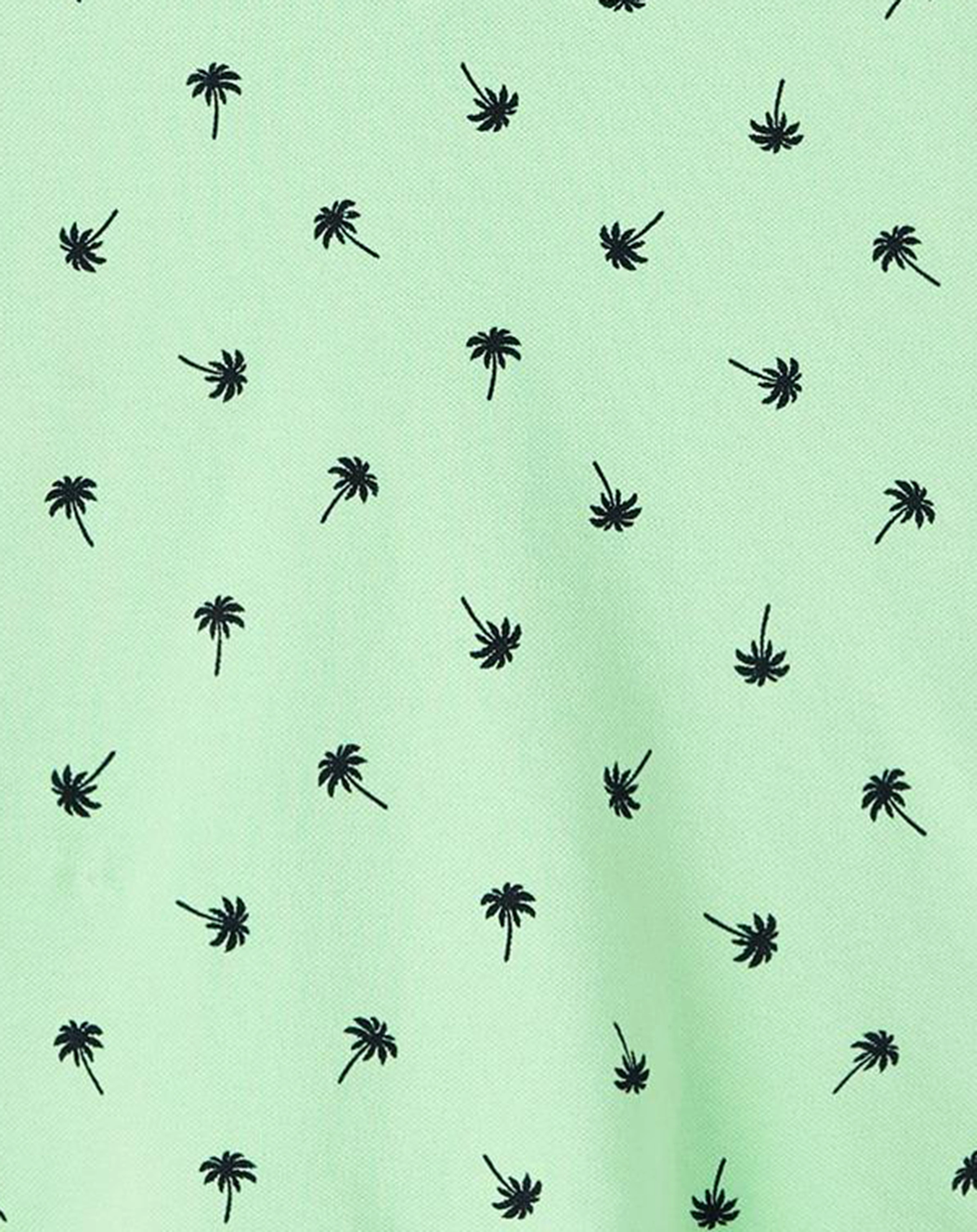 Poloshirt NKMVOLO - PALMS in green ash