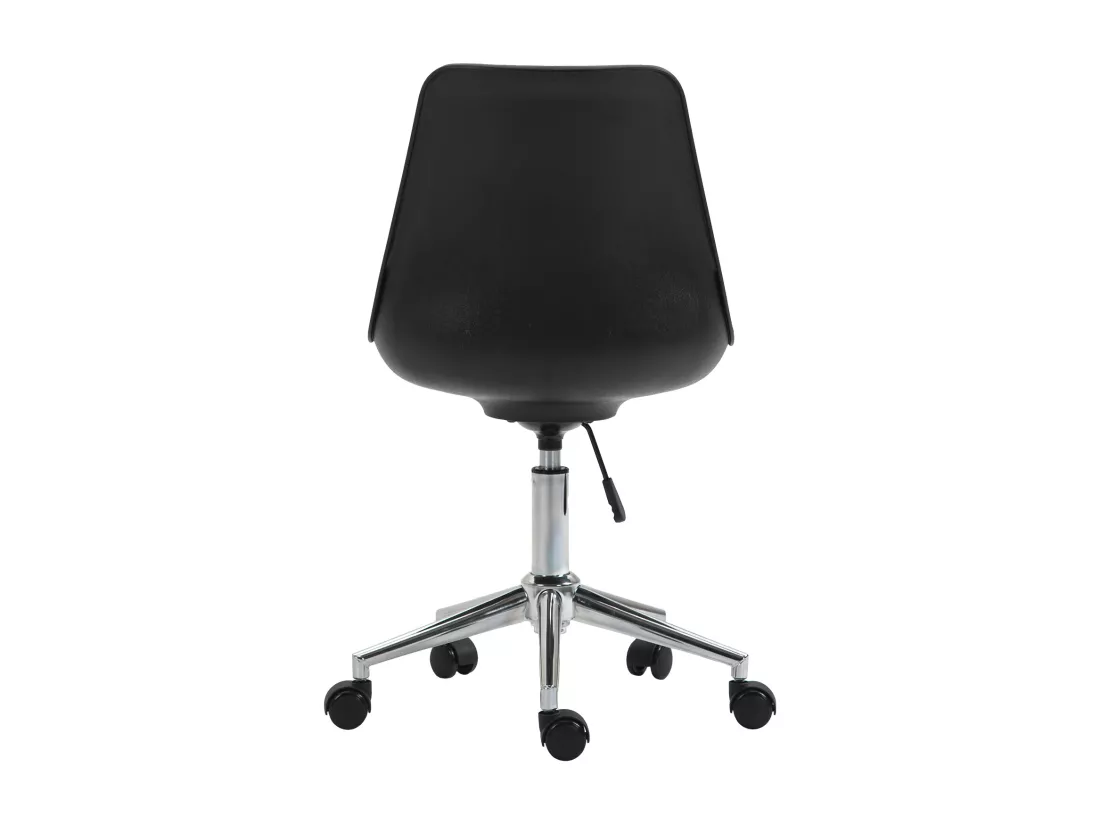 SVITA EDDY chaise de bureau pour enfants chaise pivotante chaise de bureau pour enfants noir