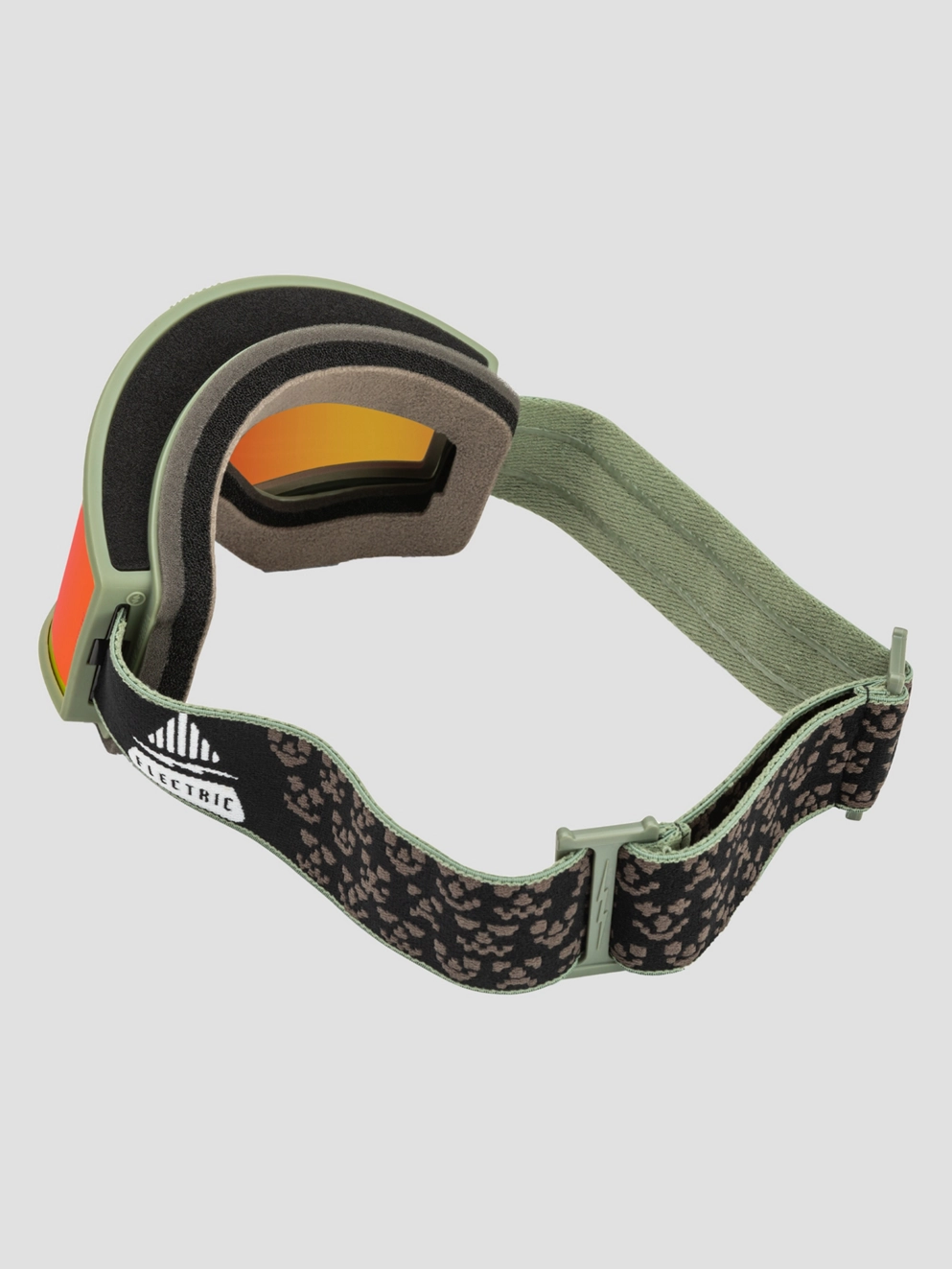 Electric EK1 Drama Moss Black+Bonus Lens Goggle red chrome